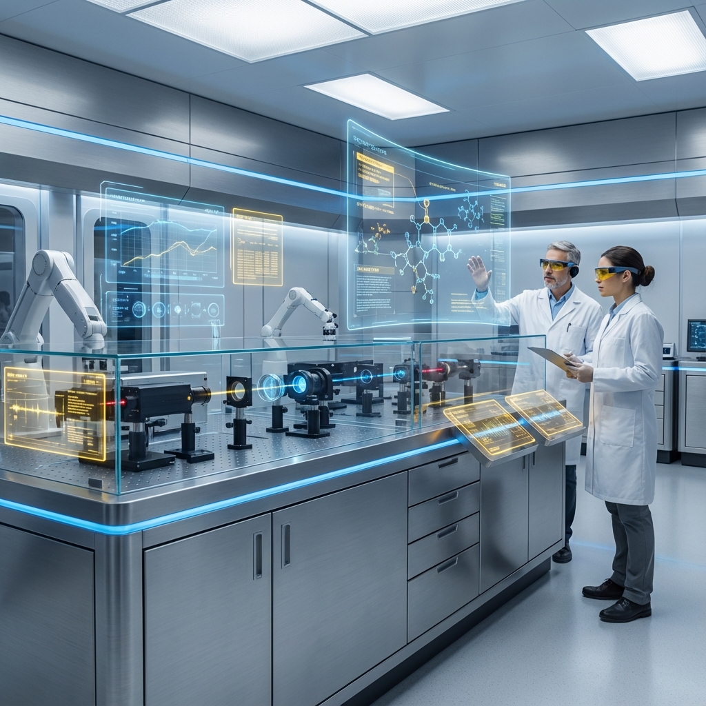 AI Interface in Optical Lab